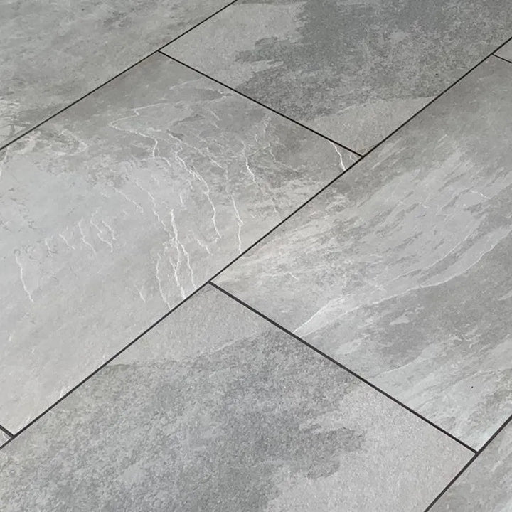 Brazilian grey slate porcelain tiles