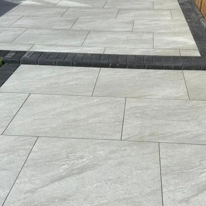 county light grey porcelain garden tiles