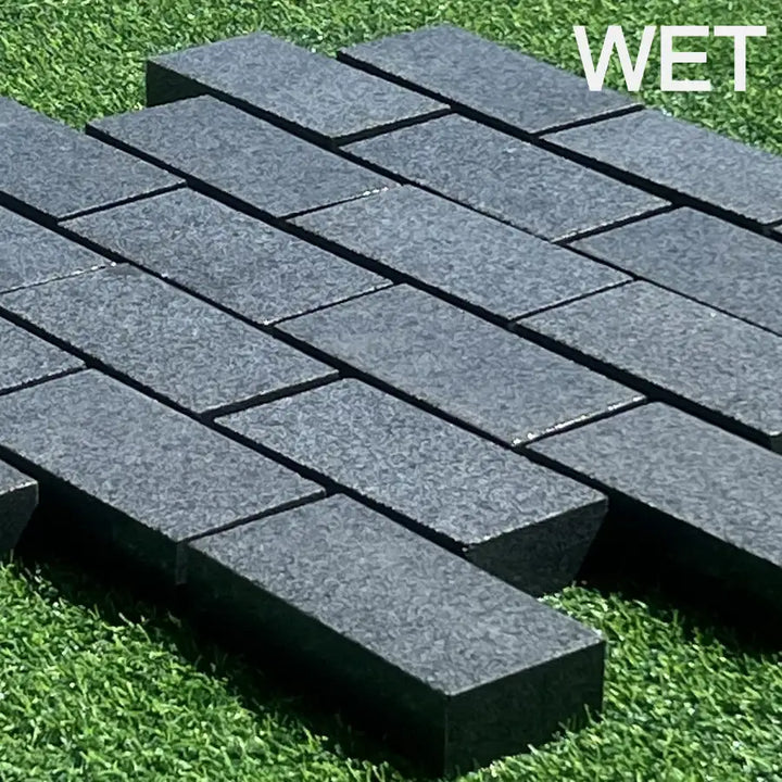 mid grey sawn granite setts 200 x 100 x 50