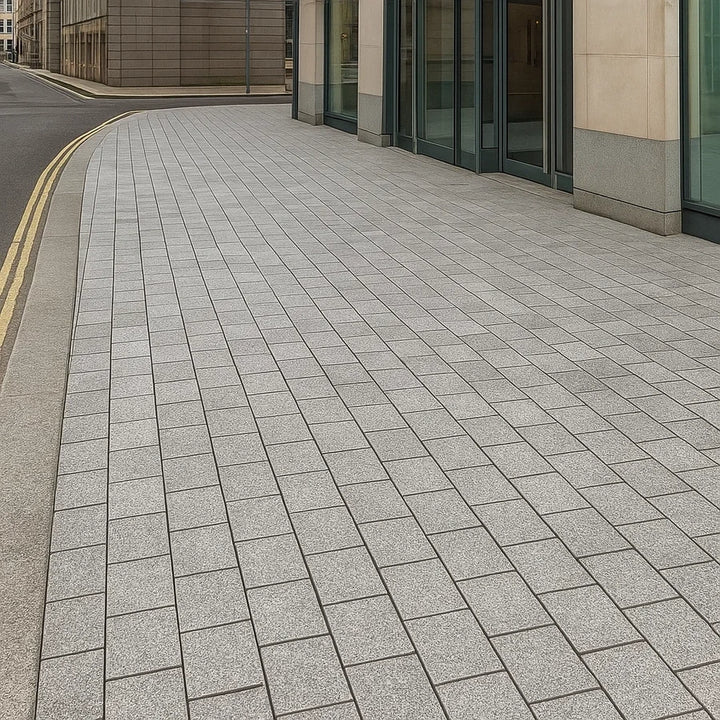 sawn granite setts
