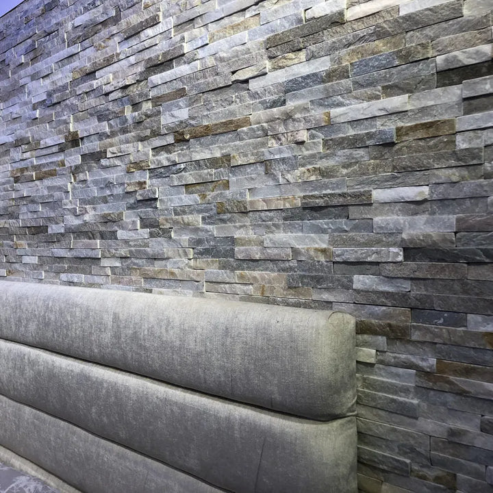 oyster split face tiles cladding