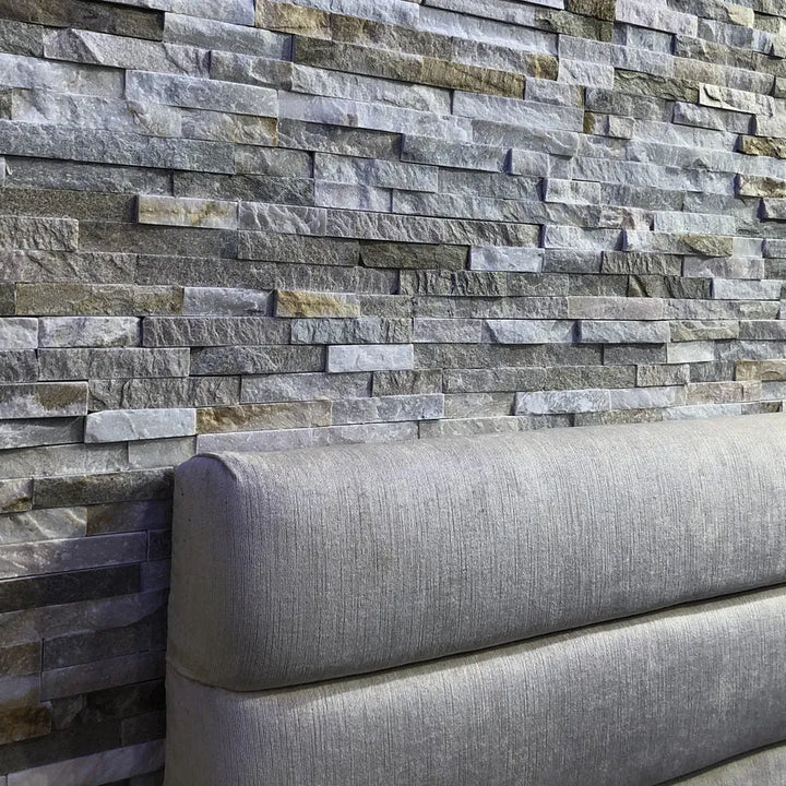 oyster split face tiles cladding