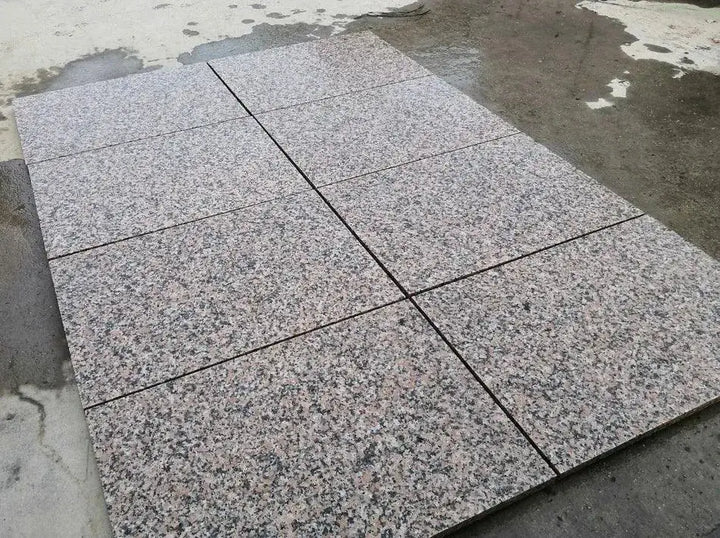Pink Granite Paving Slabs Maple Red 900 x 600 £30.79/m2 - Paving Slabs UK