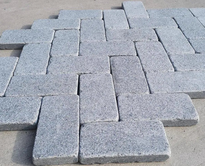 sawn granite setts