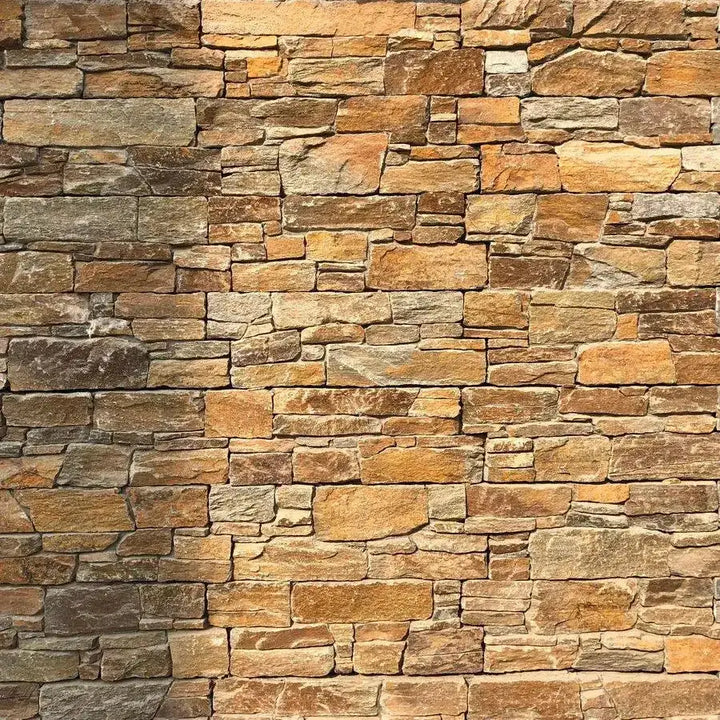 tier stone cladding Autumn gold quartz